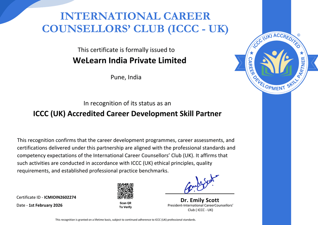 ICCC(UK) Accredited Partner