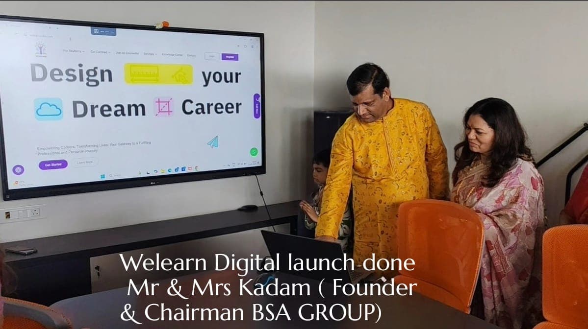 WeLearn India Family Celebrating the Launch of our New Website