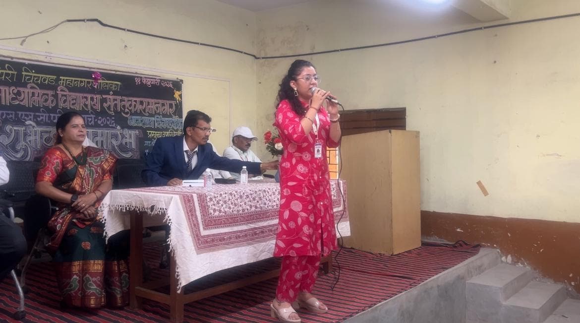 Career Guidance Session at PCMC Vidyalaya – WeLearn India